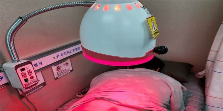 한방 치료 모습
